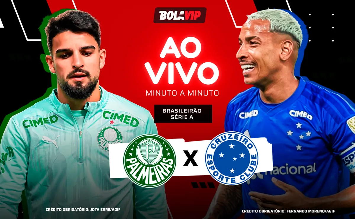 Palmeiras e Cruzeiro empatam em 1 a 1 pela 16ª rodada do Brasileirão; Arroyo e Felipe Anderson marcam