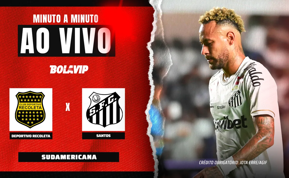 Recoleta 0 x 1 Santos: segundo tempo em andamento pela Copa Sul-Americana 2026
