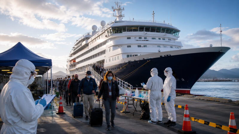 Surto de hantavírus no navio MV Hondius leva a desembarque monitorado nas Ilhas Canárias