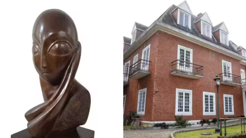 Descubra em quarto trancado de mansão de r$ 220 milhões no brasil prestes a ser demolida, acaba de ser encontrada escultura de r$ 400 mil de brancusi
