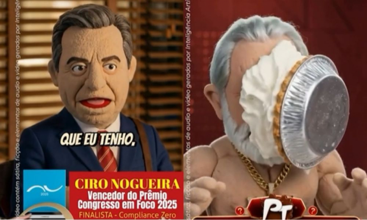 Zema lança novo episódio de “Os Intocáveis” e satiriza Ciro Nogueira; Lula leva torta na cara