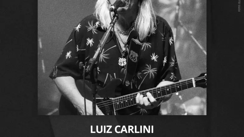 Falecimento de Luiz Carlini, guitarrista e fundador do Tutti Frutti