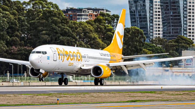 Flybondi encerra operação direta entre Puerto Iguazú e Lima após seis meses