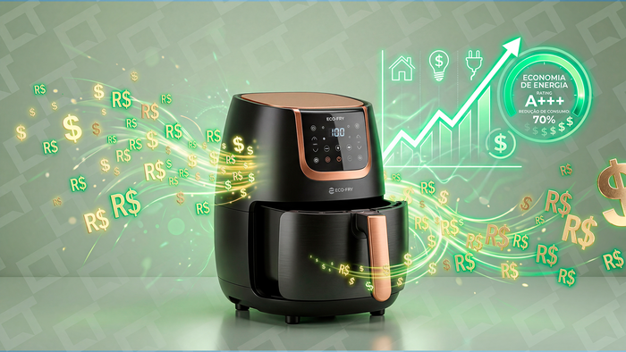 Air fryer mais econômica do Brasil: levantamento aponta modelos que consomem menos energia em 2026