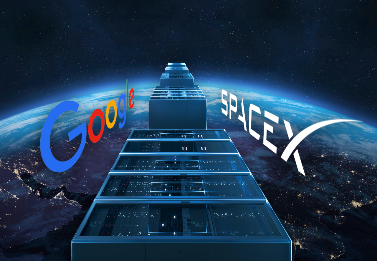 Google negocia com SpaceX lançamentos para apoiar planos de data centers em órbita