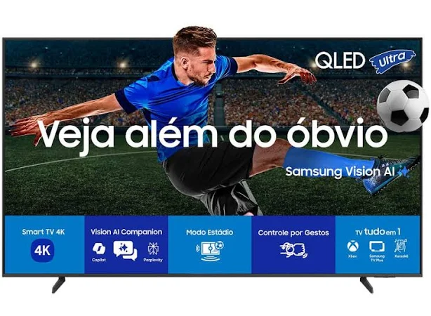 Samsung Vision AI TV 50” QLED 4K Q7F 2025 vale a pena? Review completo, benefícios e análise real