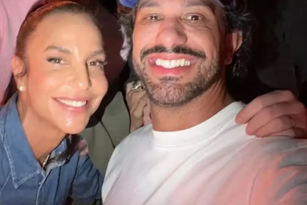 Ivete Sangalo é flagrada aos beijos com Tiago Maia durante casamento na Itália