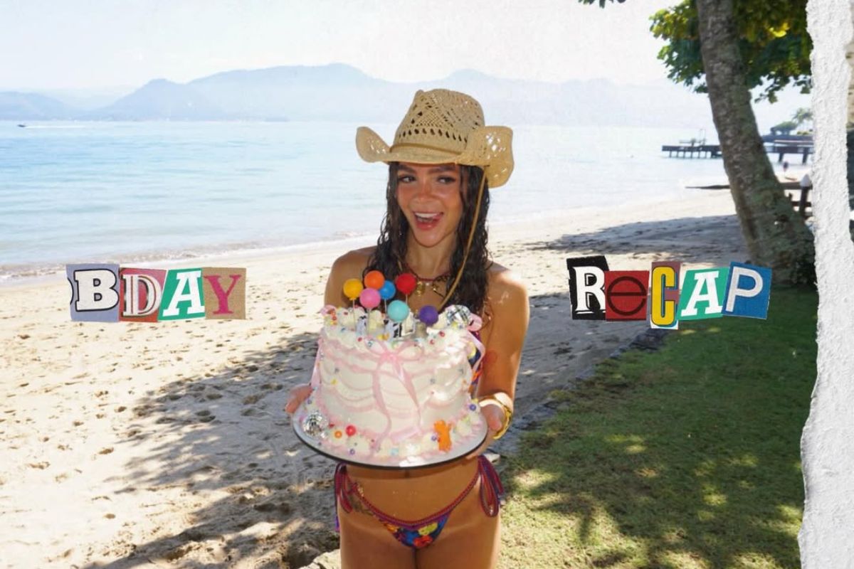 Mel Maia compartilha fotos da festa de 22 anos realizada na praia