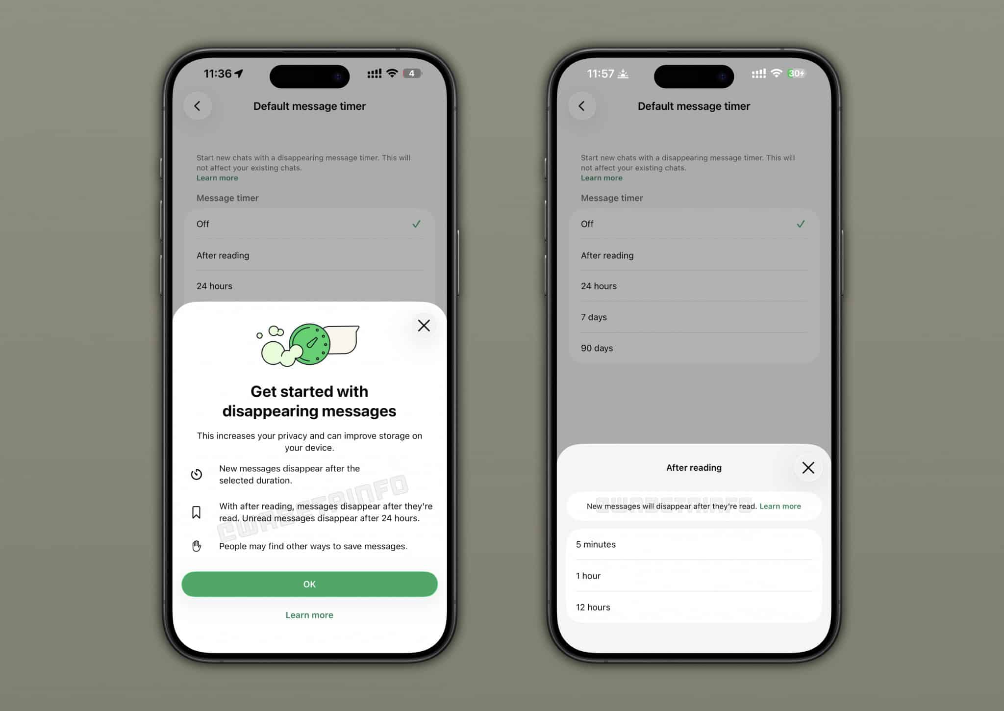 WhatsApp testa opção para apagar mensagens após leitura e faz mudanças visuais no iOS