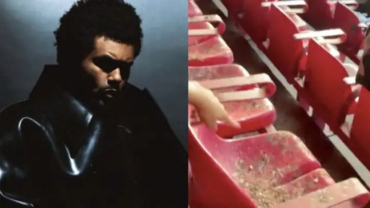 Fãs encontram cadeiras sujas por dejetos de pombos no MorumBIS antes de shows do The Weeknd