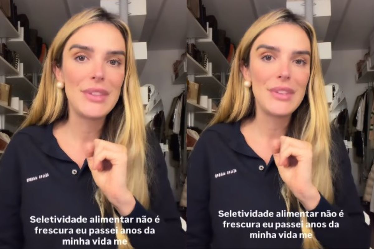 Rafa Brites diz que seletividade alimentar do filho não é “frescura” e pede respeito