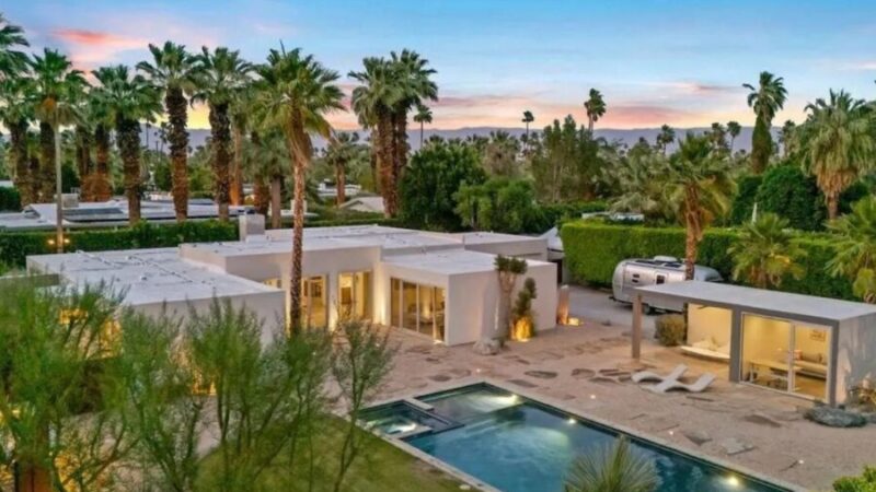 Casa usada por Marilyn Monroe em Palm Springs volta ao mercado por US$ 4,9 milhões