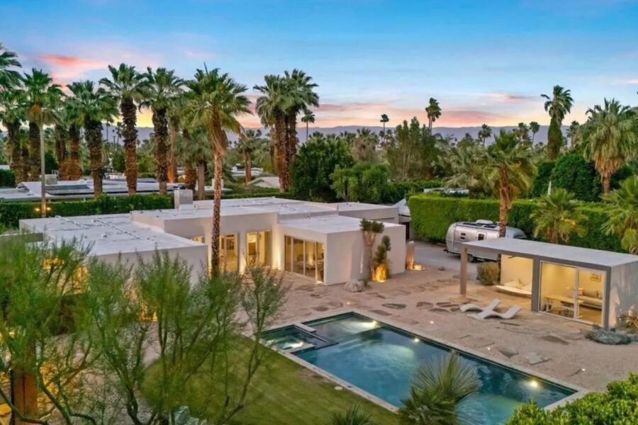 Casa usada por Marilyn Monroe em Palm Springs volta ao mercado por US$ 4,9 milhões
