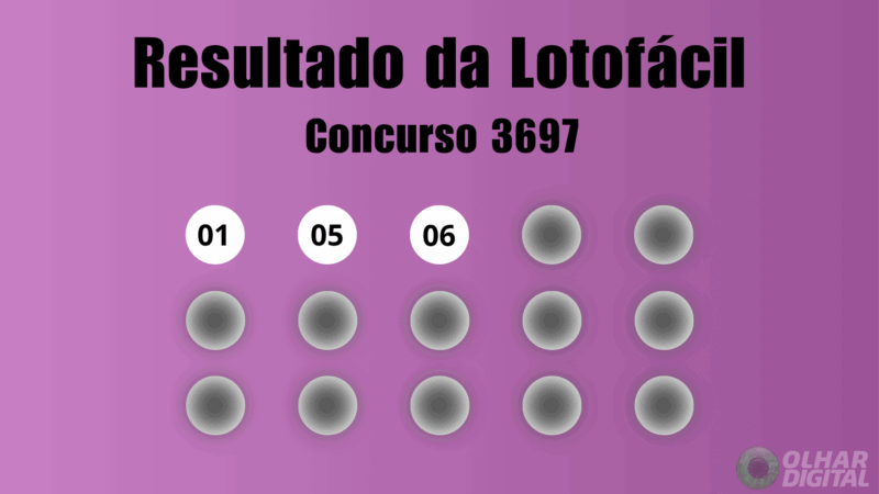 Veja como resultado da lotofácil de hoje: veja números e ganhadores do concurso 3697 (quinta, 28/05)