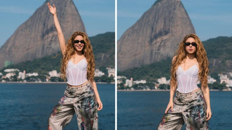 Shakira faz ensaio em Copacabana e antecipa repertório para show no sábado