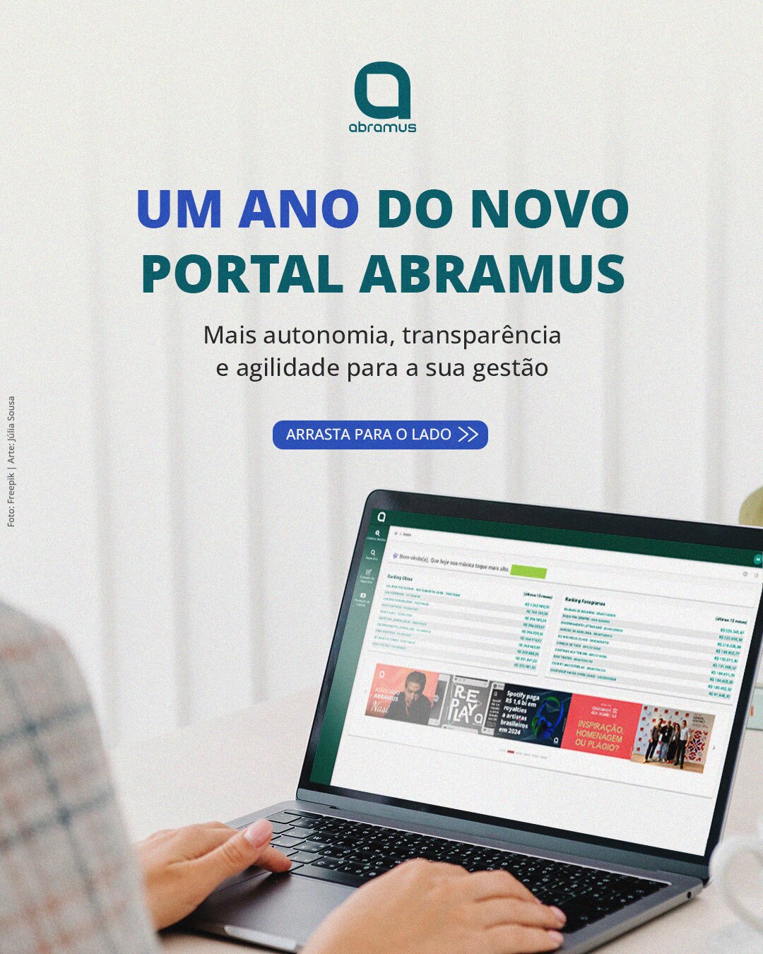 Portal Abramus completa um ano