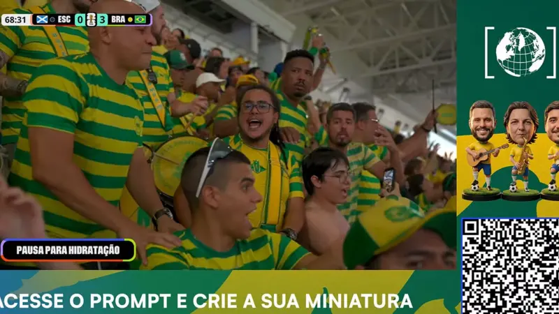 Pausas para hidratação na Copa criam espaço publicitário e geram reações de público e jogadores