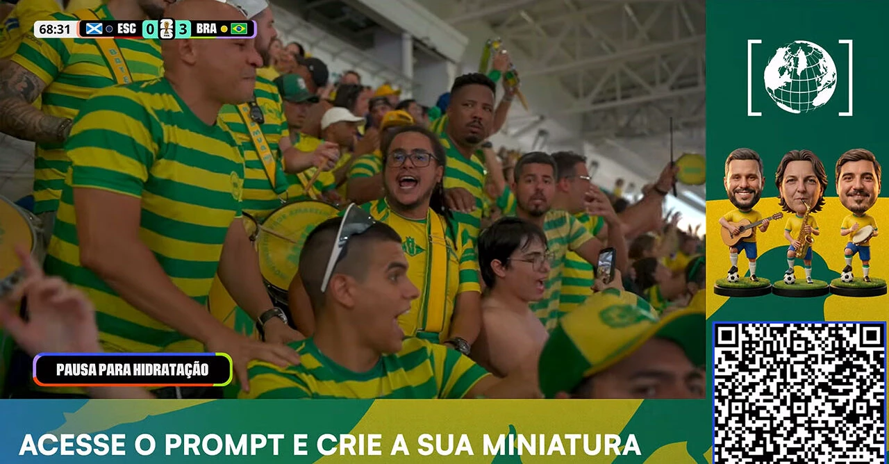 Pausas para hidratação na Copa criam espaço publicitário e geram reações de público e jogadores