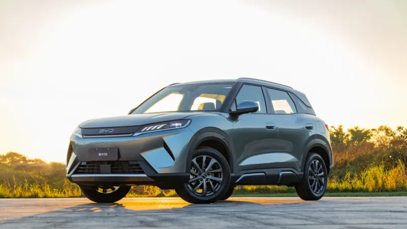 BYD lança SUV compacto híbrido plug-in flex por R$ 149.990