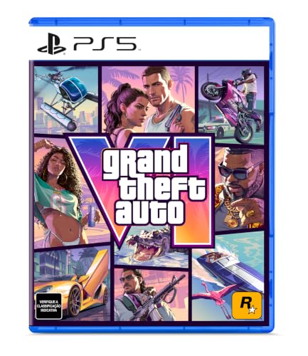 Seleção de jogos para PS5 com ofertas na Amazon inclui GTA VI, Spider-Man e edição Steelbook