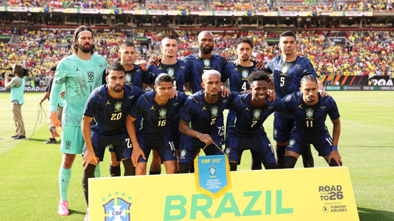 Descubra atuações: marquinhos falha e endrick resolve para o brasil em amistoso