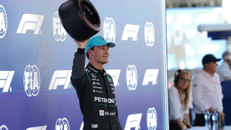 George Russell conquista a pole no GP de Barcelona