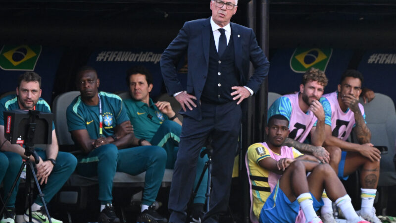 Ancelotti minimiza empate do Brasil na estreia e diz que “é só o começo”