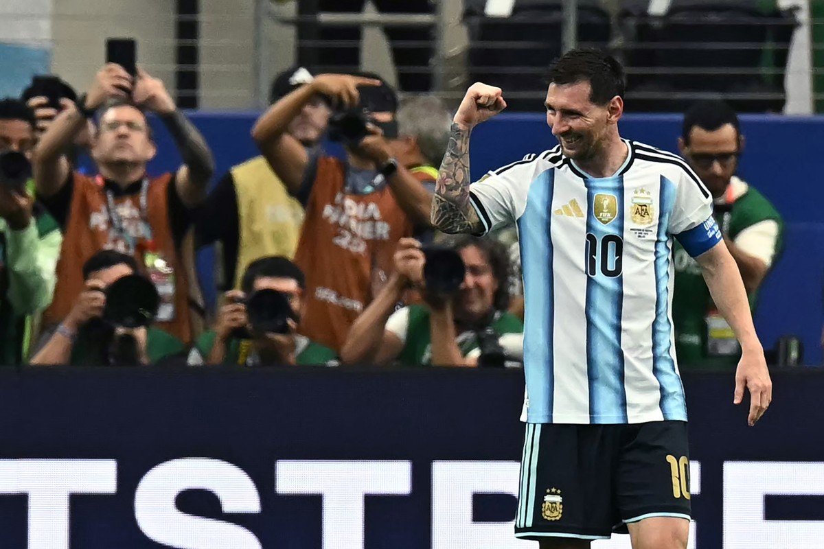 Messi diz estar “aproveitando o momento” após se tornar maior artilheiro da história das Copas