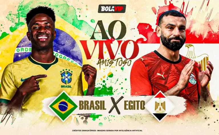 Entenda como brasil x egito ao vivo – onde assistir último amistoso da seleção brasileira em tempo real