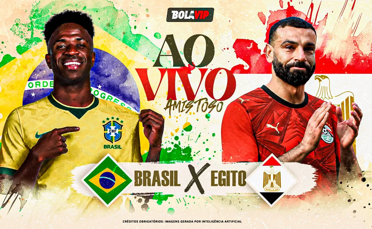 Entenda como brasil x egito ao vivo – onde assistir último amistoso da seleção brasileira em tempo real