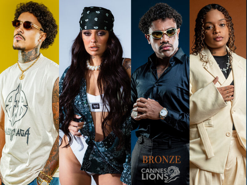 GR6 leva funk ao Cannes Lions 2026 e conquista Bronze com campanha de impacto social para o UNAIDS Brasil com MC Davi, MC Livinho, Drick e MC Mari