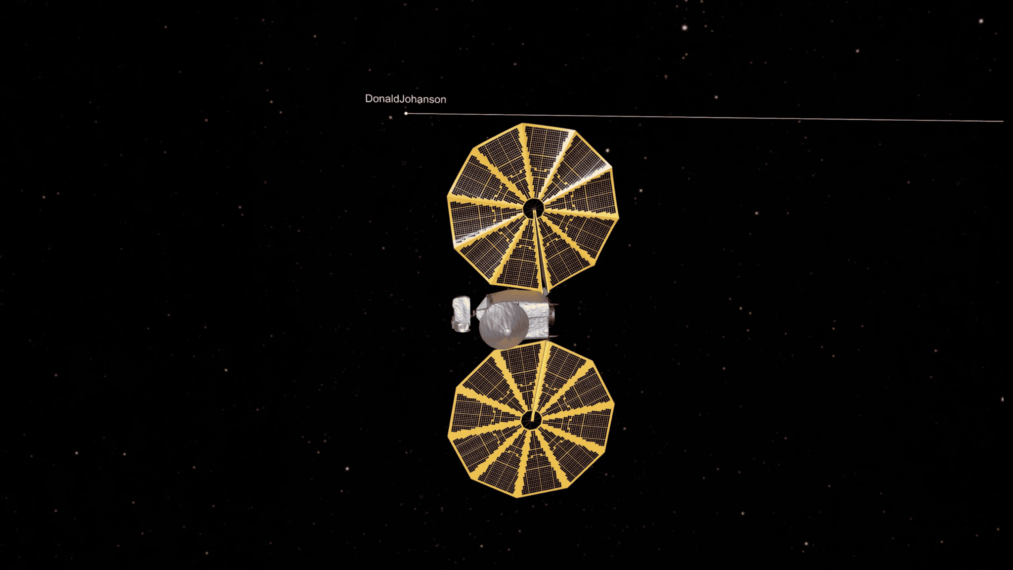 Sonda Lucy revela sinais de água líquida no asteroide 52246 Donaldjohanson