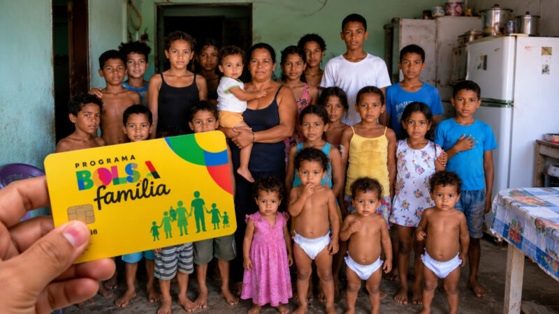 Entenda como após crítica de luciano huck ao bolsa família, vídeo de mãe com 22 filhos chama atenção nas redes, mas checagem revela uso de inteligência artificial, distorção de reportagem…
