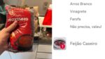 Cliente que pediu porção de feijão caseiro no delivery recebeu pacote cru e não foi reembolsado; caso viralizou