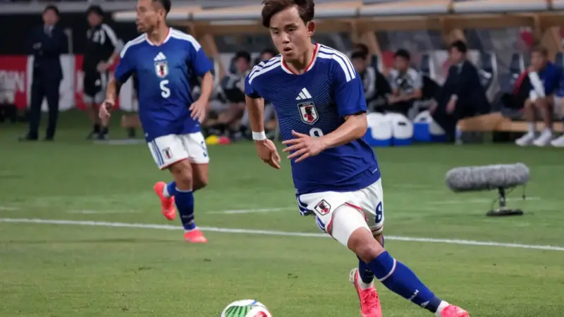 Japão pode ter retorno de Takefusa Kubo para duelo contra o Brasil na Copa do Mundo