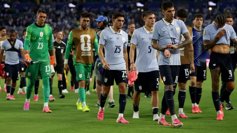 De la Cruz critica desempenho do Uruguai após empate por 2 a 2 com Cabo Verde em Miami