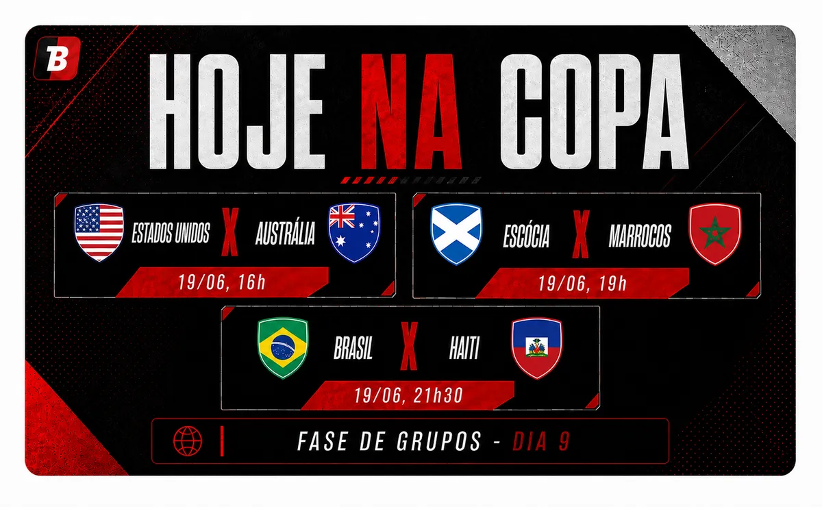 Brasil x Haiti pode encaminhar vaga e movimenta rodada da Copa do Mundo 2026