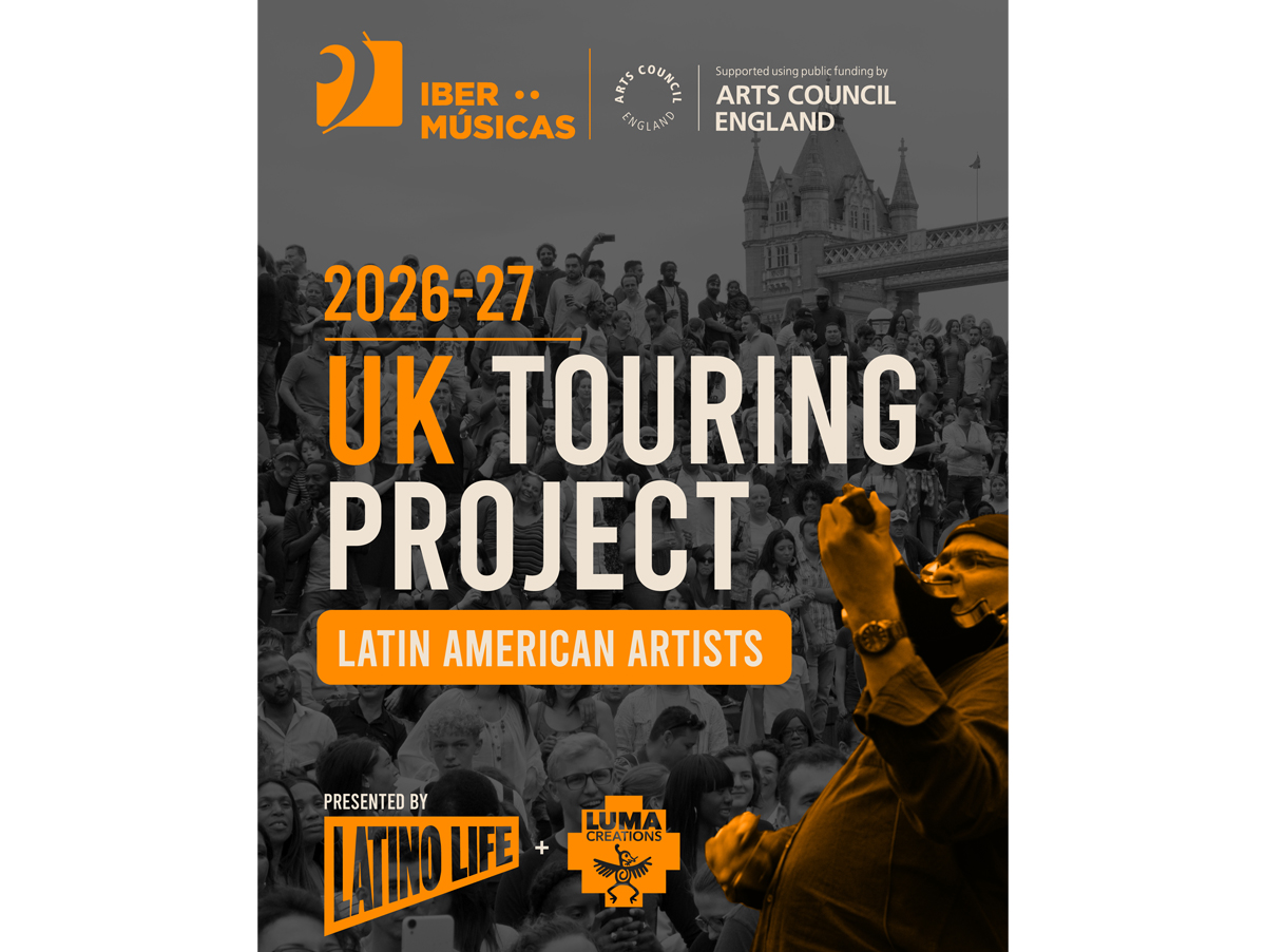 Conselho Artístico da Inglaterra e Ibermúsicas anunciam chamada para artistas latino-americanos em turnê no Reino Unido