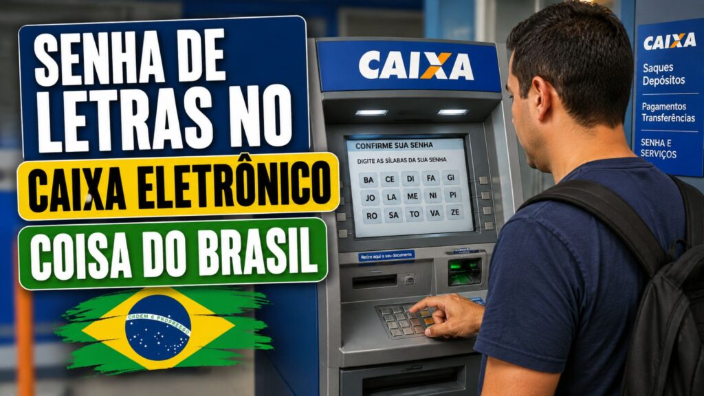 Por que a senha de letras marcou os caixas eletrônicos no Brasil e agora perde espaço para a biometria