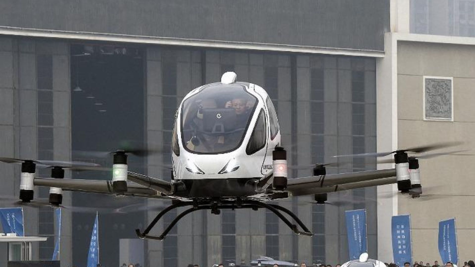 Hefei vira laboratório da mobilidade aérea urbana na China com drones e aeronaves elétricas
