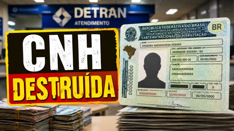 Entenda como governo promete destruir cnh de motoristas e decisão envolvendo mais de 28 mil documentos no detran, podendo atingir milhares de condutores como consequência inesperada que quase nin…