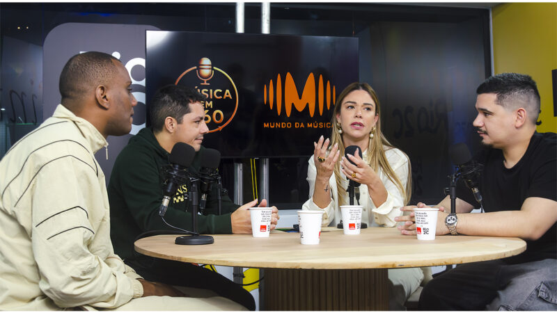 Entenda como em parceria com o mundo da música, podcast música em 360 grava 5 episódios no rio2c com 9 convidados da indústria