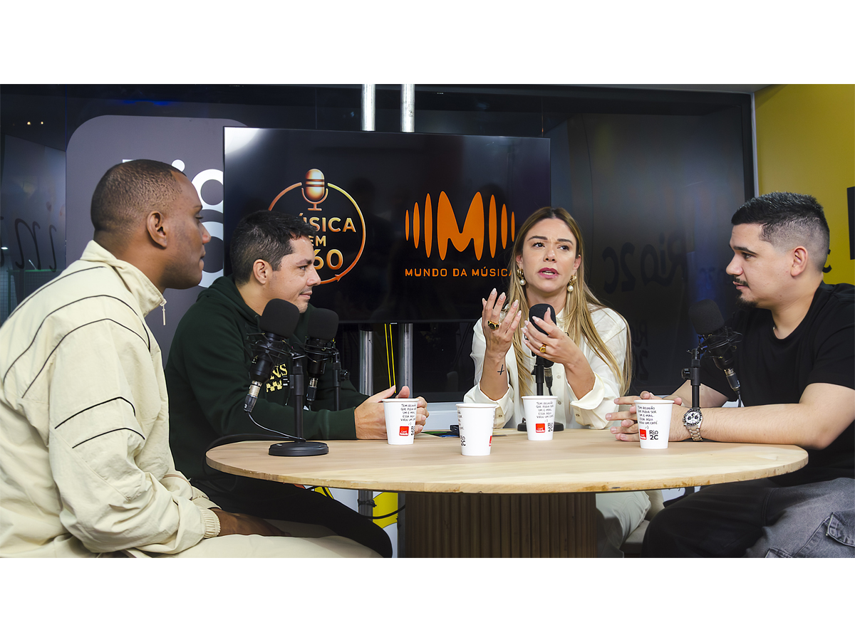 Entenda como em parceria com o mundo da música, podcast música em 360 grava 5 episódios no rio2c com 9 convidados da indústria