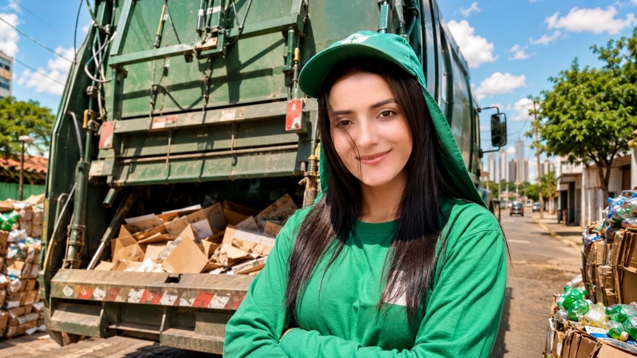Entenda como mãe solo de 30 anos, coletora de recicláveis viraliza em goiânia após incentivo do filho, ganha milhares de seguidores em poucos dias e usa a fama inesperada para defender uma prof…