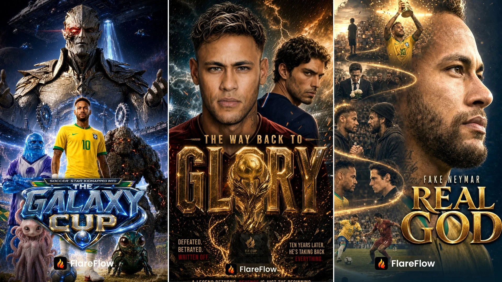 Neymar será protagonista de 16 novelas verticais produzidas por inteligência artificial