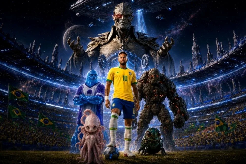 Neymar será protagonista de 16 novelas verticais produzidas por inteligência artificial
