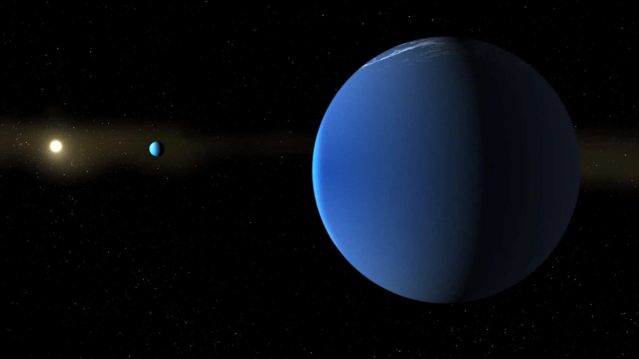 Astrônomos localizam dois planetas gigantes com densidade menor que algodão-doce