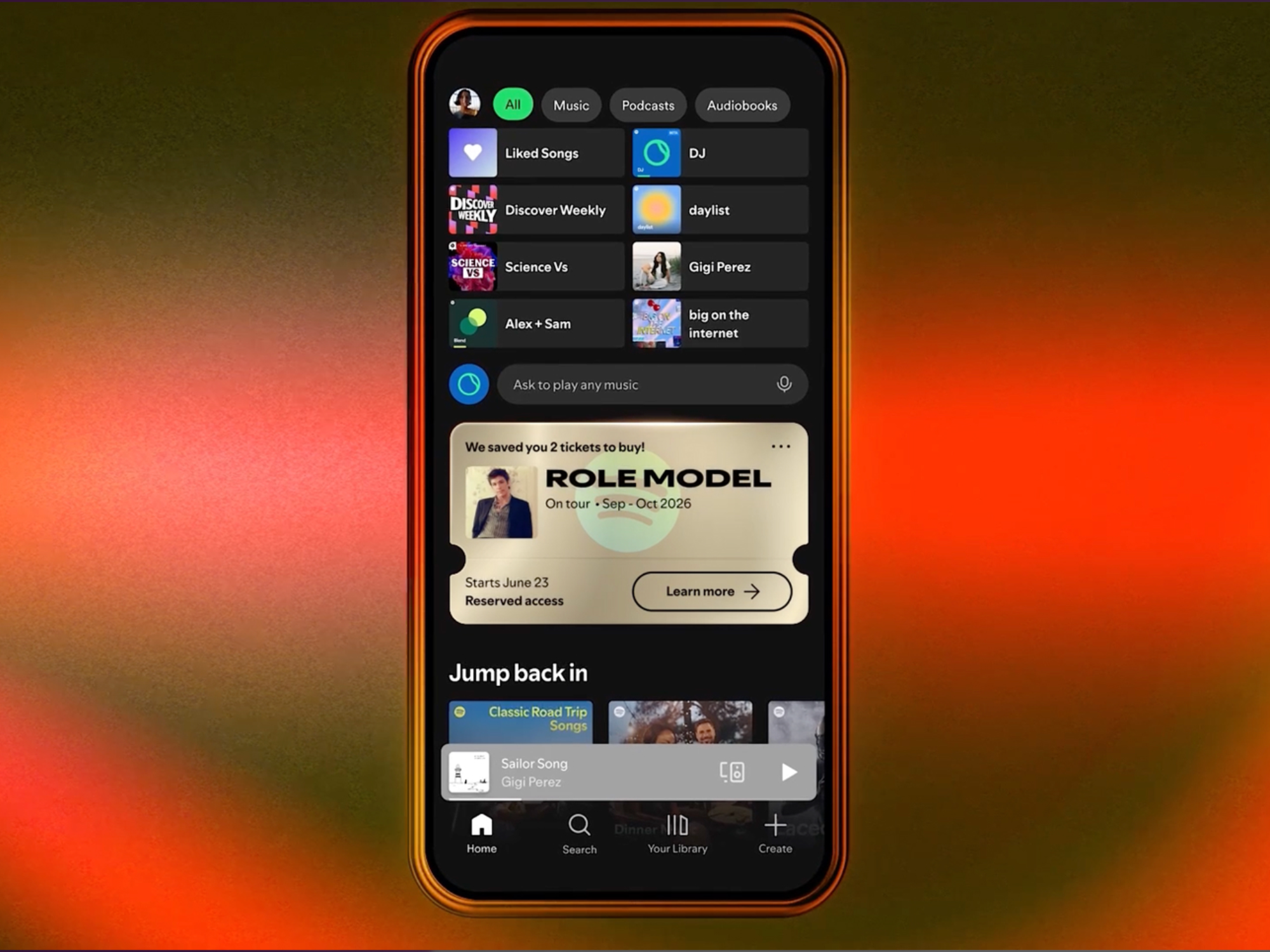 Role Model é o primeiro artista a usar o sistema de venda de ingressos “Reserved” do Spotify