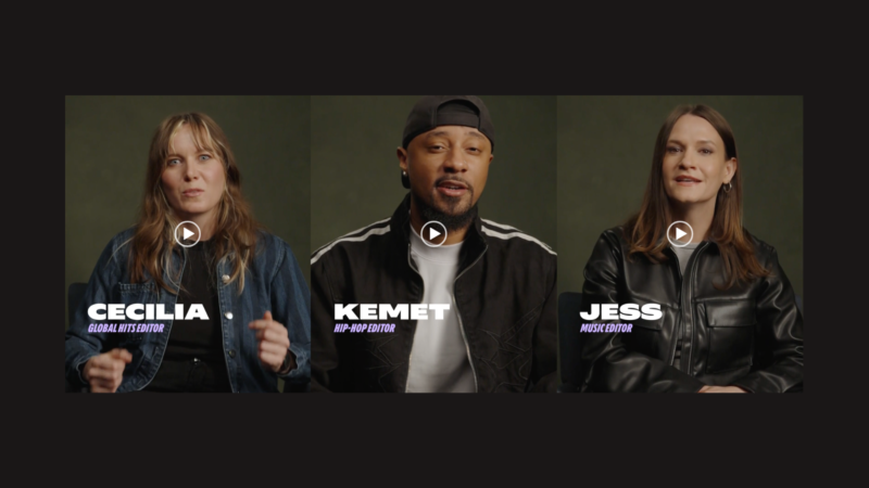 Editores do Spotify farão aparições em vídeo na playlist “New Music Friday” nos EUA