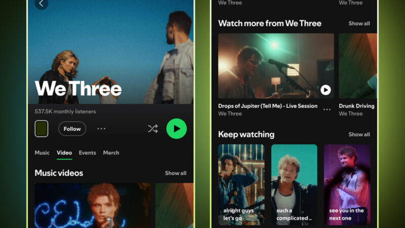 Spotify testa upload de vídeos longos por artistas e acirra disputa com o YouTube